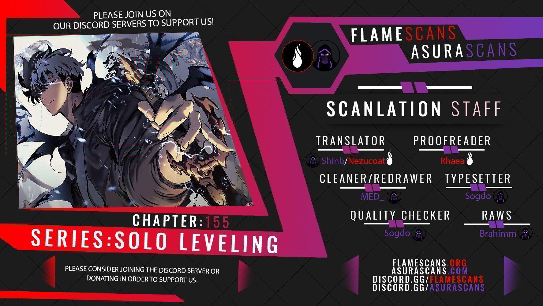 Solo Leveling, Chapter 155 image 01
